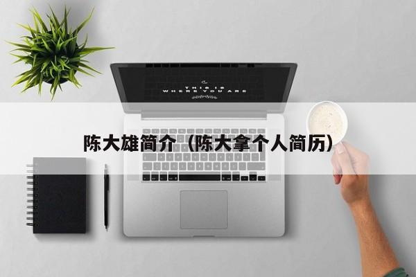 陳大雄簡(jiǎn)介（陳大拿個(gè)人簡(jiǎn)歷）